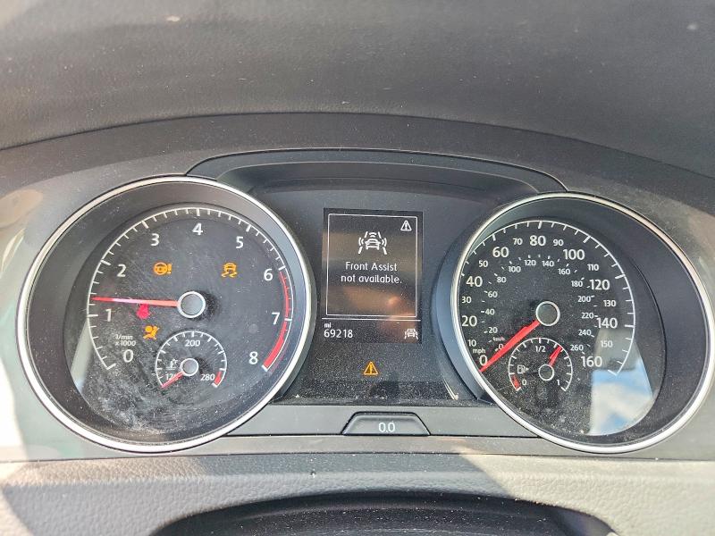 2017 Volkswagen Golf VIN 3VWH17AU3HM505014 COPART salvage auction — FRONT END, Mi - Certificate Of Title, sold $3,750 on 2026-07-02 (photo 9)