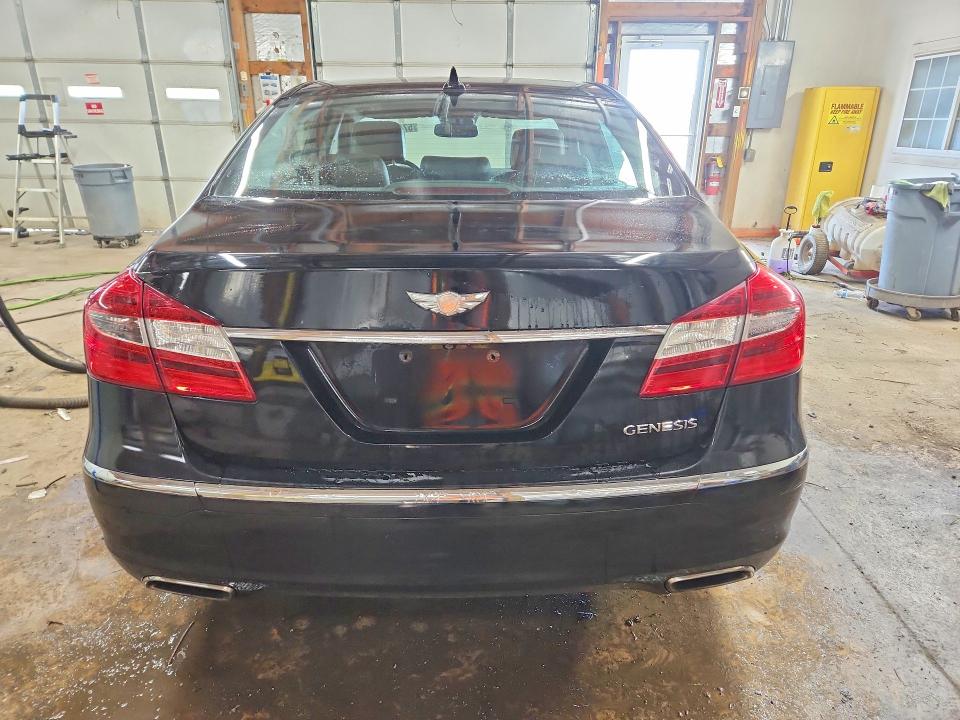 2013 Hyundai Genesis VIN KMHGC4DD5DU256543 COPART salvage auction — FRONT END, Il - Salvage Certificate, sold $1,150 on 2026-07-20 (photo 6)