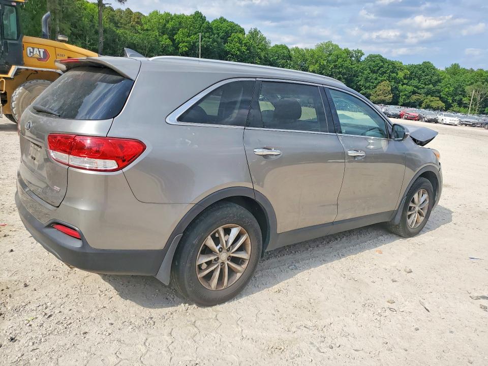 2018 Kia Sorento VIN 5XYPG4A35JG358572 COPART salvage auction — FRONT END, Nc - Salvage Certificate Of Title, sold $1,350 on 2026-07-17 (photo 3)