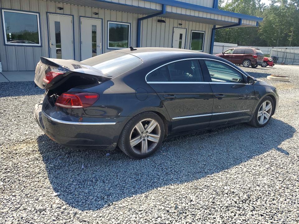2013 Volkswagen Passat cc VIN WVWAP7AN6DE510672 COPART salvage auction — REAR END, Pa - Certificate Of Salvage, sold $875 on 2026-07-09 (photo 3)