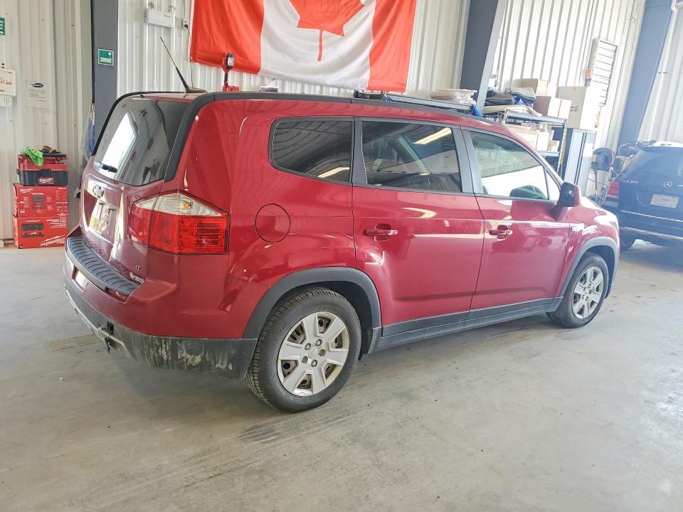 2013 Chevrolet Orlando VIN KL77P2ET7DK158352 COPART salvage auction — MECHANICAL, On - Permit No Brand - Unfit, sold $275 on 2026-07-21 (photo 3)