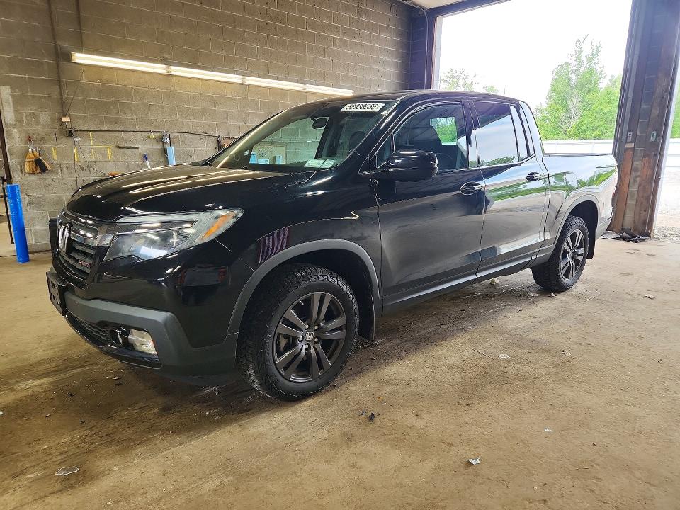 2019 Honda Ridgeline VIN 5FPYK3F19KB029247 COPART salvage auction — MINOR DENT/SCRATCHES, NY - MV-907A SALVAGE CERTIFICATE, sold $4,550 on 2026-07-06 (photo 1)