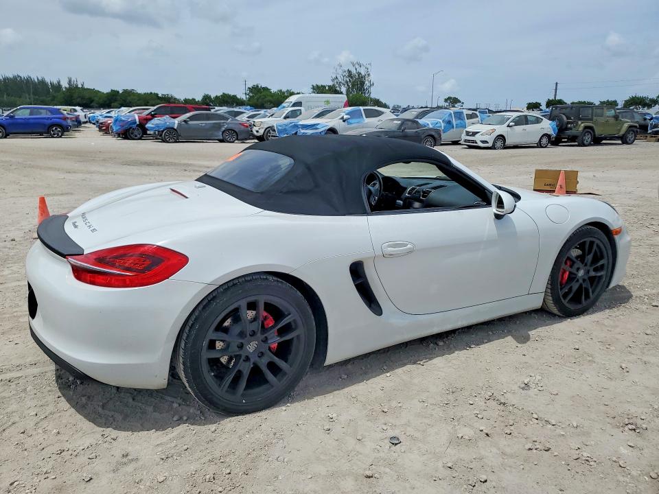 2013 Porsche VIN WP0CA2A8XDS114088 COPART salvage auction — WATER/FLOOD, FL - CERTIFICATE OF DESTRUCTION, sold $9,000 on 2026-07-22 (photo 3)