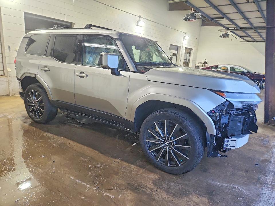 2025 Lexus Gx VIN JTJVBCDXXS5054076 COPART salvage auction — FRONT END, Il - Salvage Certificate, sold $2,100 on 2026-07-29 (photo 4)