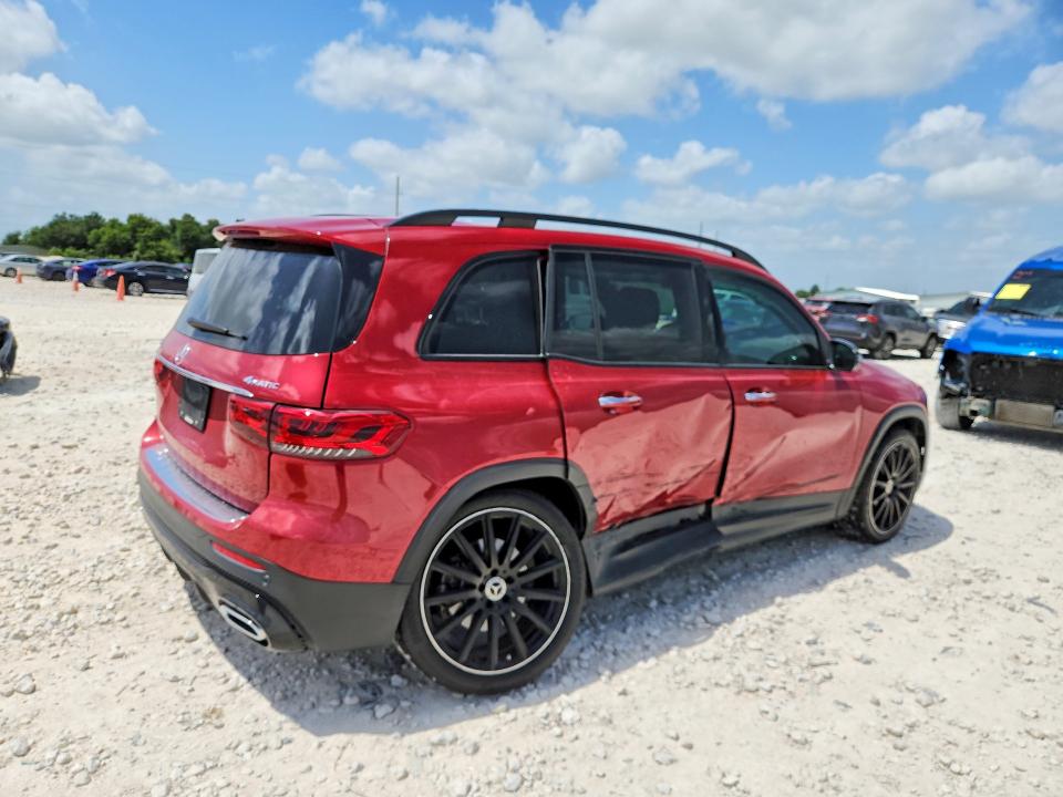 2022 Mercedes-benz Glb VIN W1N4M4HB4NW240572 COPART salvage auction — SIDE, Tx - Salvage Vehicle Title, sold $10,700 on 2026-07-23 (photo 3)
