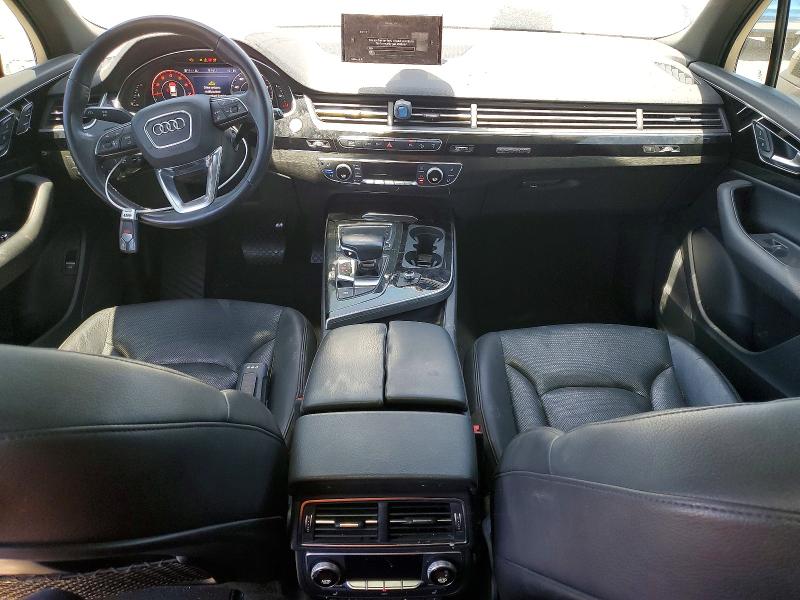 2017 Audi Q7 VIN WA1LAAF71HD047671 COPART salvage auction — FRONT END, Ca - Salvage Certificate, sold $4,700 on 2026-07-02 (photo 8)