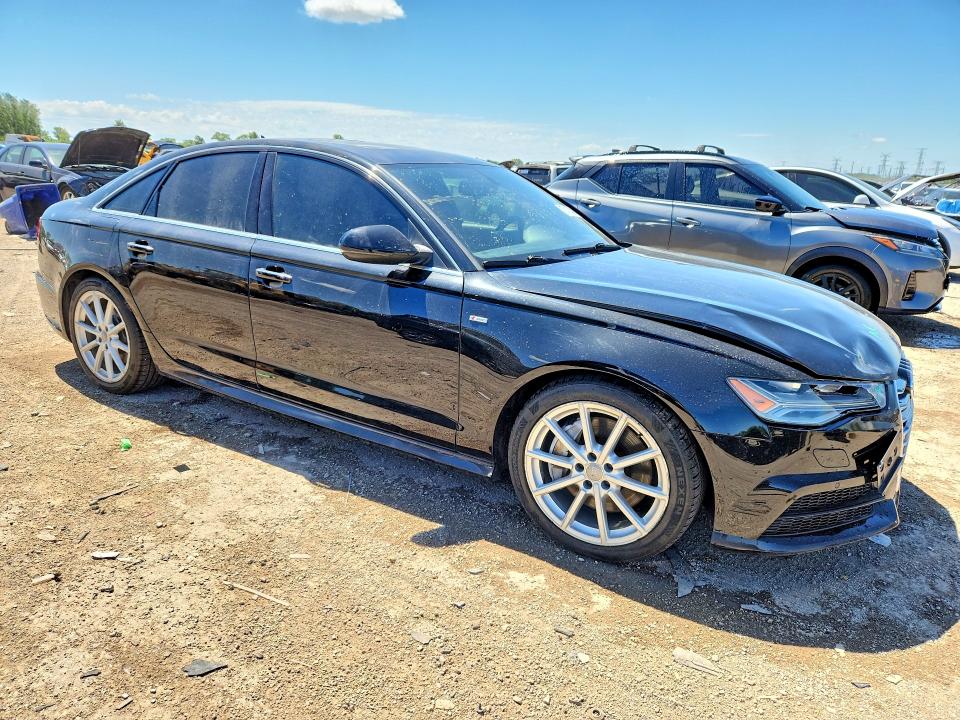 2017 Audi A6 VIN WAUG8AFC4HN017765 COPART salvage auction — FRONT END, Il - Salvage Certificate, sold $2,500 on 2026-07-21 (photo 4)