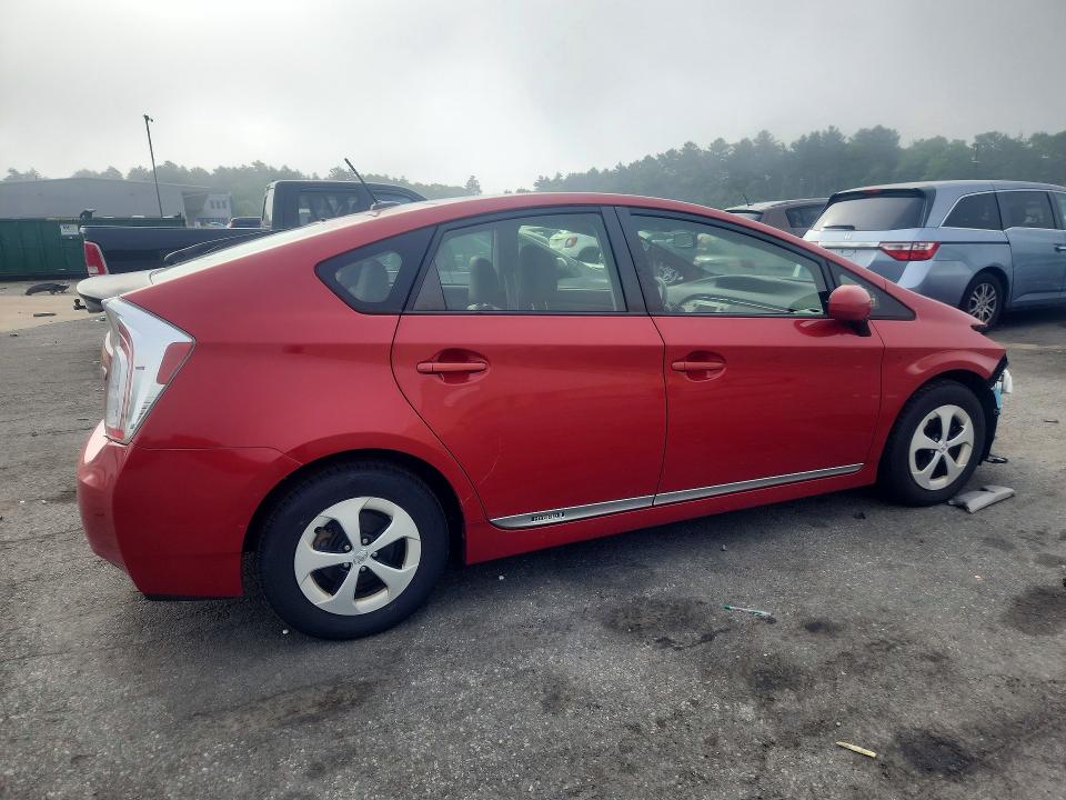 2012 Toyota Prius VIN JTDKN3DU9C1542446 COPART salvage auction — FRONT END, Ri - Salvage Certificate Of Title, sold $1,700 on 2026-07-16 (photo 3)
