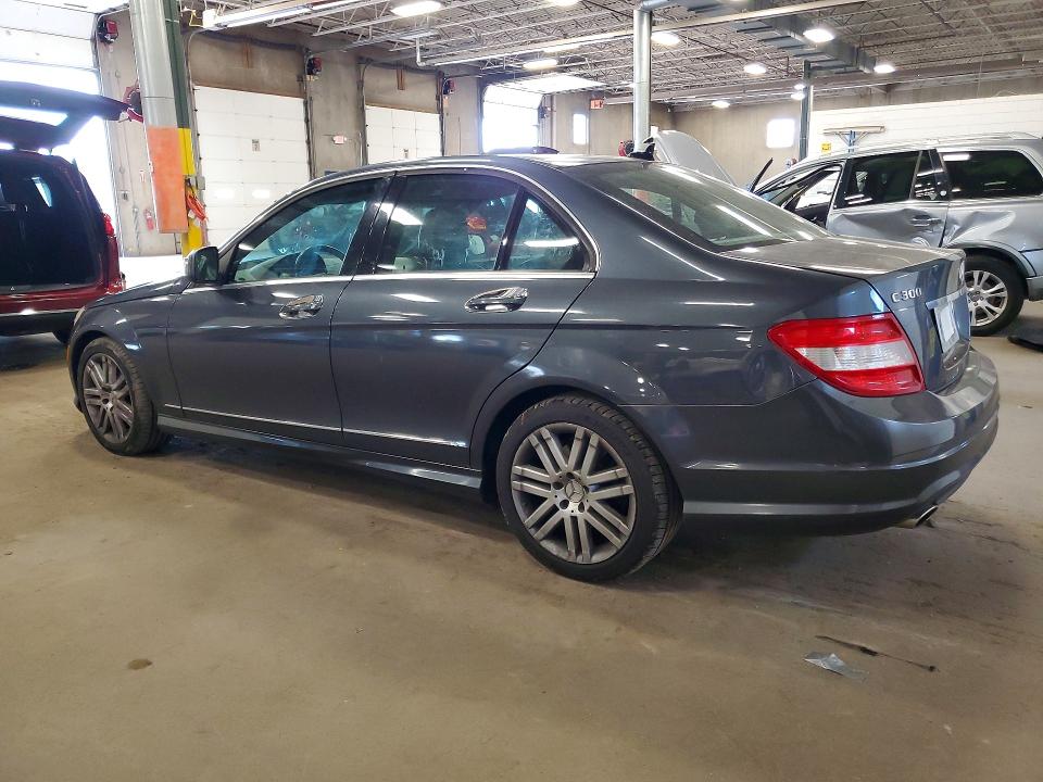 2008 Mercedes-benz C class VIN WDDGF81XX8F153569 COPART salvage auction — MINOR DENT/SCRATCHES, MN - CERTIFICATE OF TITLE, sold $925 on 2026-07-07 (photo 2)