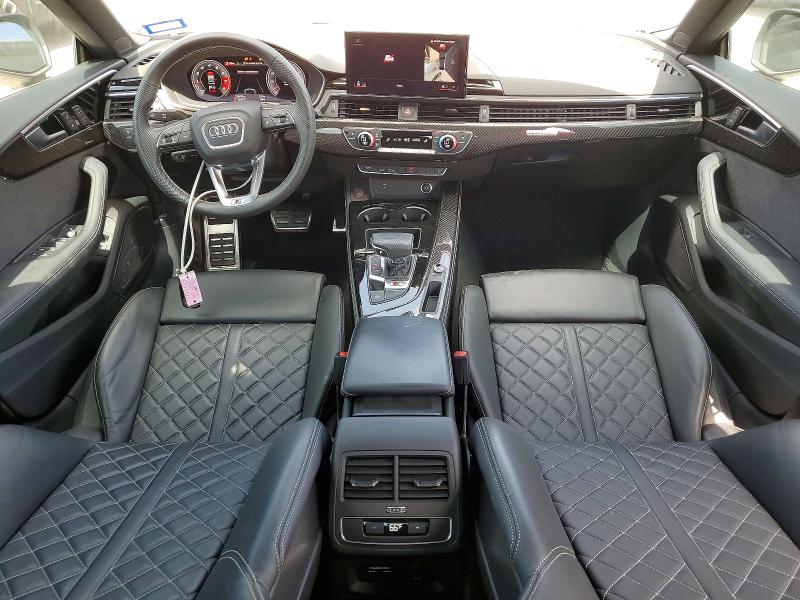 2024 Audi Rs5 VIN WAUC4CF52RA070917 COPART salvage auction — FRONT END, Tx - Salvage Vehicle Title, sold $8,200 on 2026-08-21 (photo 8)