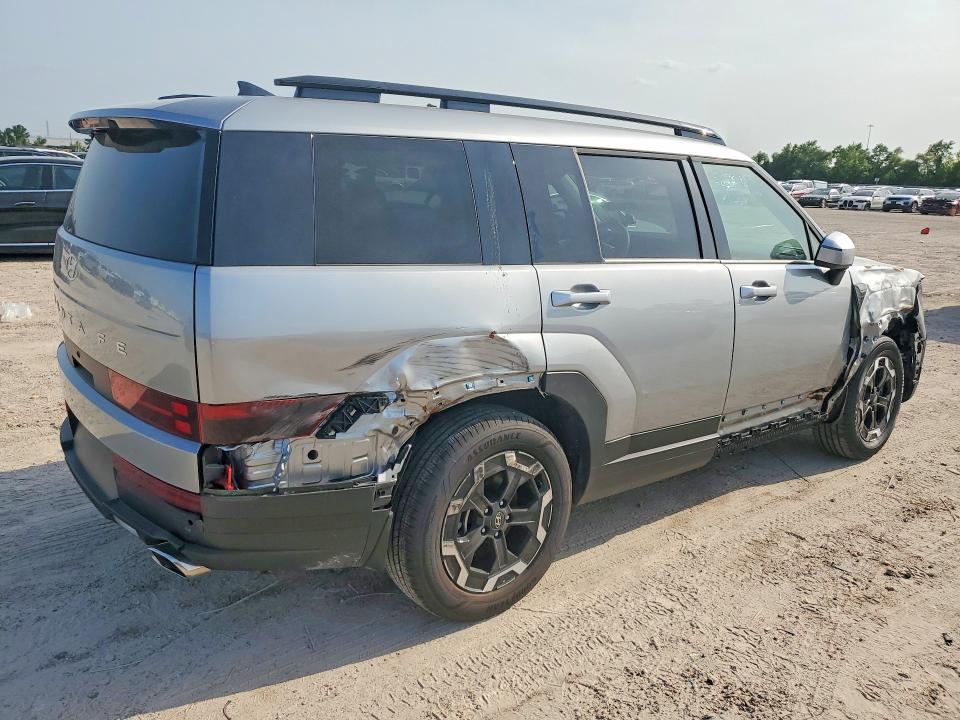2025 Hyundai Santa fe VIN 5NMP24GLXSH100660 COPART salvage auction — FRONT END, LA - CERT OF TITLE-SALVAGE, sold $8,300 on 2026-07-28 (photo 3)
