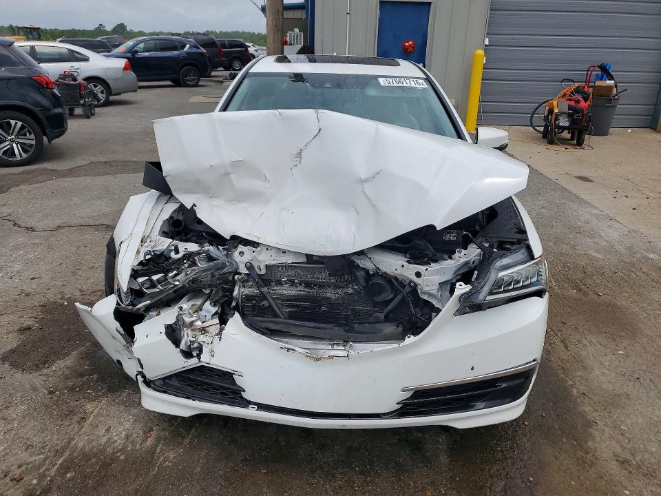 2017 Acura Tlx VIN 19UUB2F52HA002608 COPART salvage auction — FRONT END, Tn - Salvage Certificate, sold $400 on 2026-09-10 (photo 5)