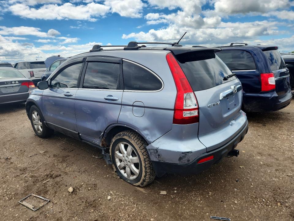 2007 Honda Cr-v VIN JHLRE48767C071491 COPART salvage auction — SIDE, Il - Salvage Certificate, sold $1,250 on 2026-07-28 (photo 2)