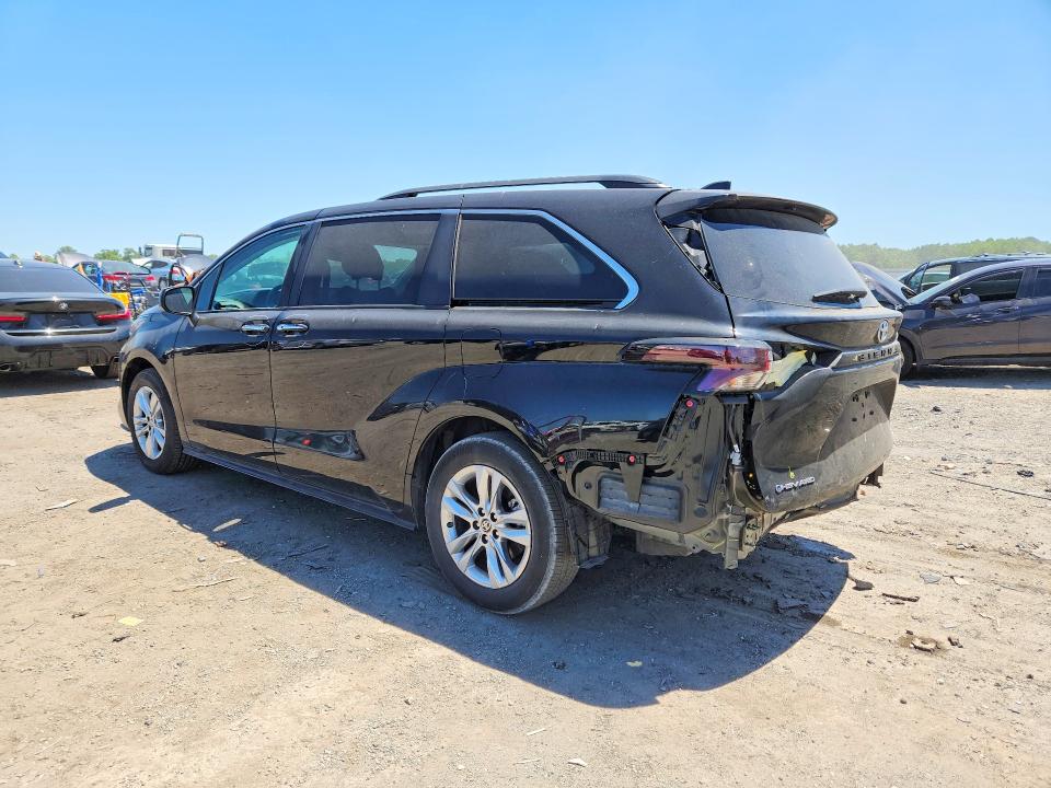2025 Toyota VIN 5TDJSKFCXSS189266 COPART salvage auction — REAR END, Va - Cert Of Title - Salvage, sold $23,900 on 2026-07-22 (photo 2)