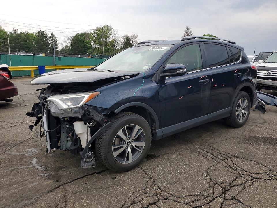 2018 Toyota VIN JTMRFREV5JJ238324 COPART salvage auction — FRONT END, Co - Public - Salvage Title, sold $925 on 2026-07-28 (photo 1)