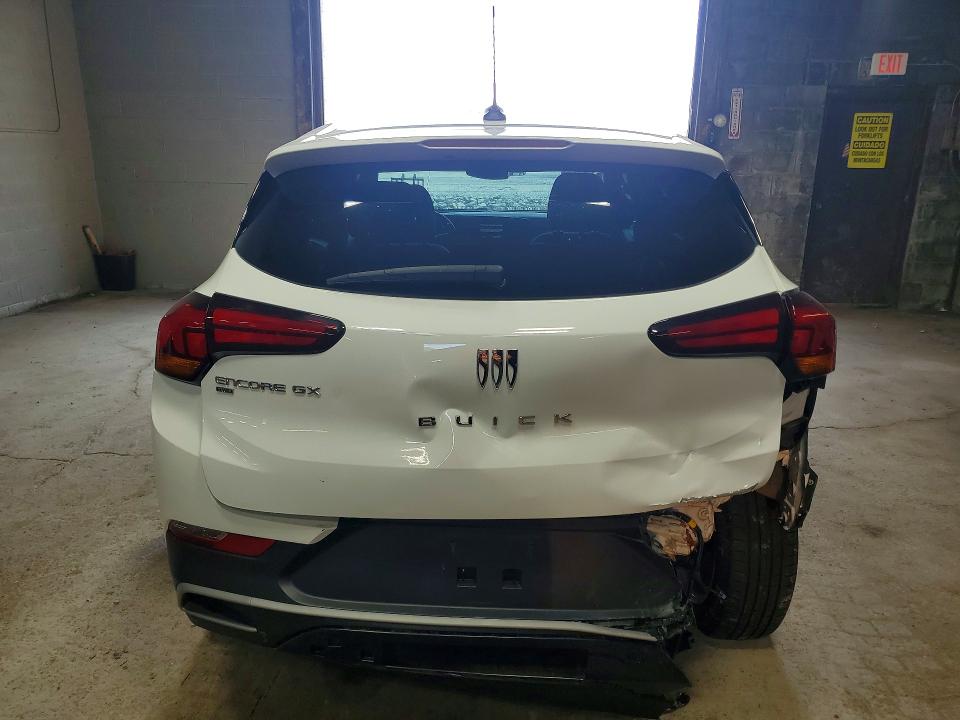 2024 Buick Encore VIN KL4AMCSL9RB156423 COPART salvage auction — REAR END, Ny - Mv-907A Salvage Certificate, sold $3,150 on 2026-07-27 (photo 6)