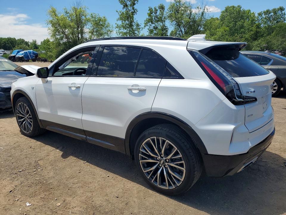 2024 Cadillac Xt4 VIN 1GYFZFR47RF100299 COPART salvage auction — FRONT END, FL - CERTIFICATE OF TITLE (P), sold $13,100 on 2026-07-16 (photo 2)