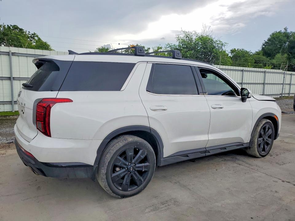 2024 Hyundai Palisade VIN KM8R34GE9RU693742 COPART salvage auction — FRONT END, Tx - Salvage Vehicle Title, sold $100 on 2026-07-28 (photo 3)