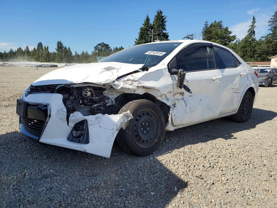 2014 Toyota Corolla VIN 5YFBURHE3EP130871 COPART salvage auction — FRONT END, Wa - Bill Of Sale, sold $125 on 2026-07-21 (photo 1)
