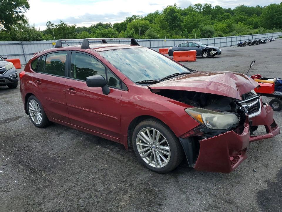 2015 Subaru Impreza VIN JF1GPAA65FG267479 COPART salvage auction — FRONT END, Pa - Certificate Of Salvage, sold $425 on 2026-07-14 (photo 4)