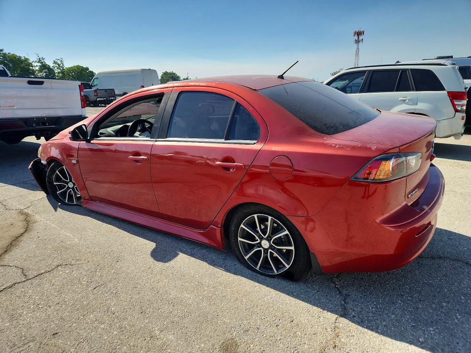 2017 Mitsubishi Lancer VIN JA32U2FU9HU009138 COPART salvage auction — FRONT END, Ca - Salvage Certificate, sold $225 on 2026-07-24 (photo 2)