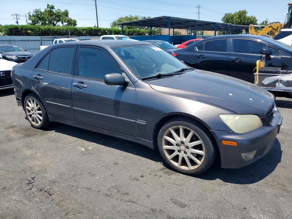 2003 Lexus Is 300 VIN JTHBD192530080292 COPART salvage auction — REAR END, CA - SALVAGE CERTIFICATE, sold $1,000 on 2026-07-16 (photo 4)