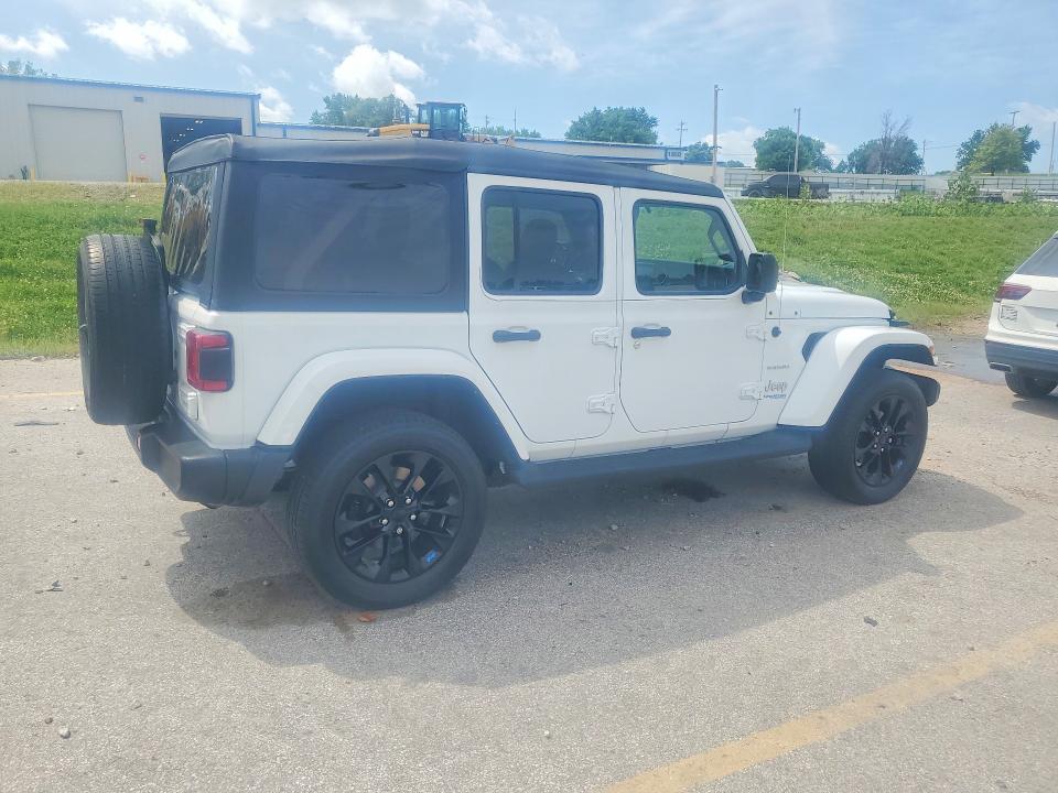 2022 Jeep Wrangler unlimited VIN 1C4JJXP60NW117859 COPART salvage auction — MINOR DENT/SCRATCHES, Il - Certificate Of Title, sold $20,750 on 2026-07-16 (photo 3)