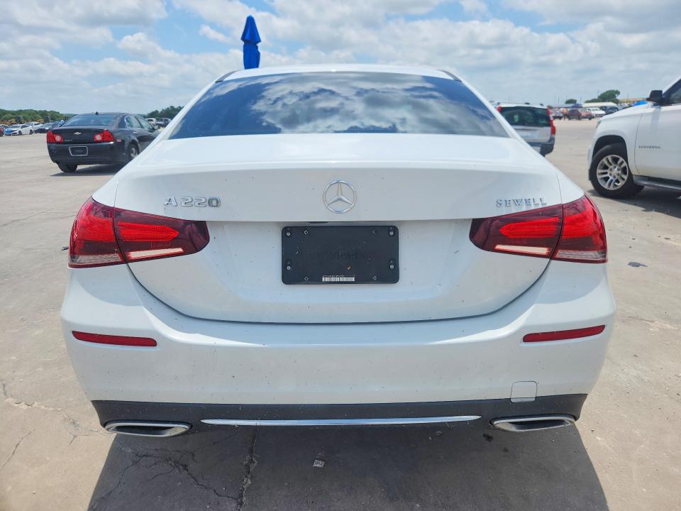 2020 Mercedes-benz A-klasse VIN WDD3G4EB0LW042332 COPART salvage auction — NORMAL WEAR, Tx - Cert Of Title-Rebuilt Salvage, sold $8,200 on 2026-07-09 (photo 6)