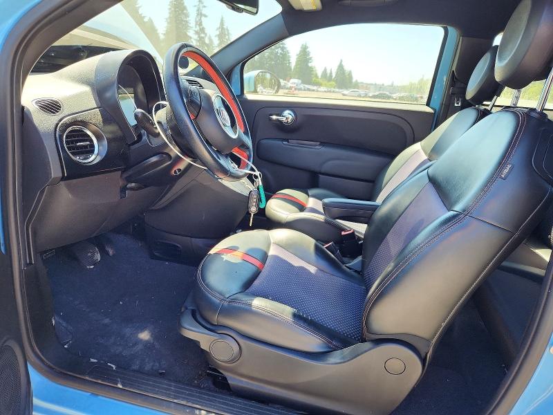 2015 Fiat 500 VIN 3C3CFFGE5FT732852 COPART salvage auction — MECHANICAL, Wa - Vehicle Cert Of Ownership-Titl, sold $450 on 2026-07-02 (photo 7)