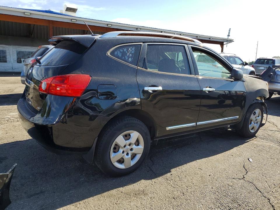 2014 Nissan Rogue VIN JN8AS5MV2EW722211 COPART salvage auction — FRONT END, Co - Salvage Title, sold $400 on 2026-07-16 (photo 3)