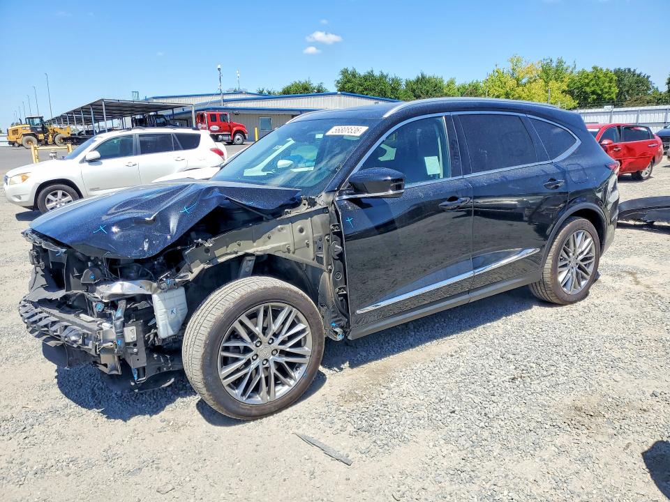 2023 Acura Mdx VIN 5J8YE1H88PL040373 COPART salvage auction — FRONT END, CA - SALVAGE CERTIFICATE, sold $15 on 2026-07-23 (photo 1)
