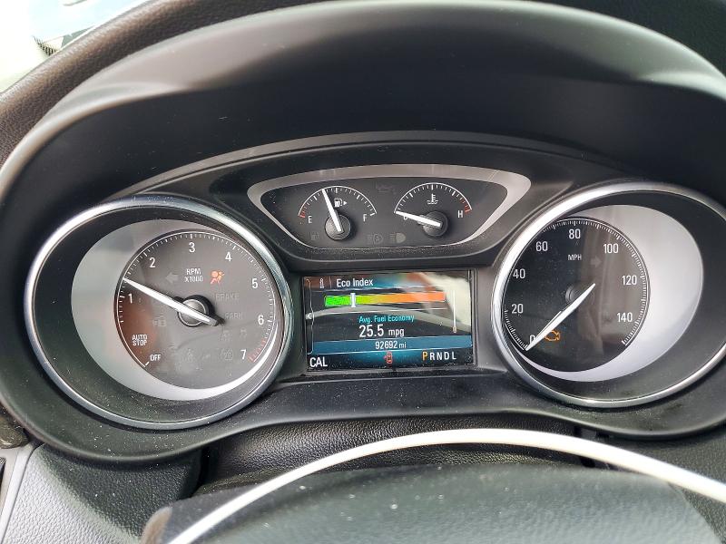 2019 Buick Envision VIN LRBFX2SA7KD143786 COPART salvage auction — FRONT END, OH - CERT OF TITLE-SALVAGE, sold $700 on 2026-07-16 (photo 9)