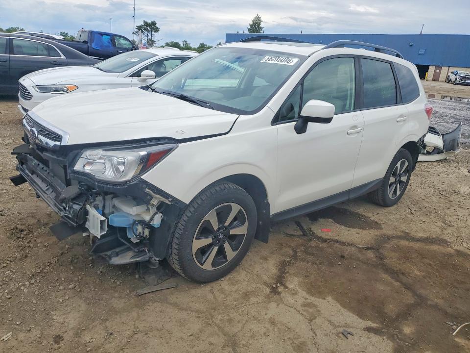 2018 Subaru Forester VIN JF2SJAGC0JH490567 COPART salvage auction — REAR END, Mi - Certificate Of Title, sold $2,100 on 2026-07-07 (photo 1)