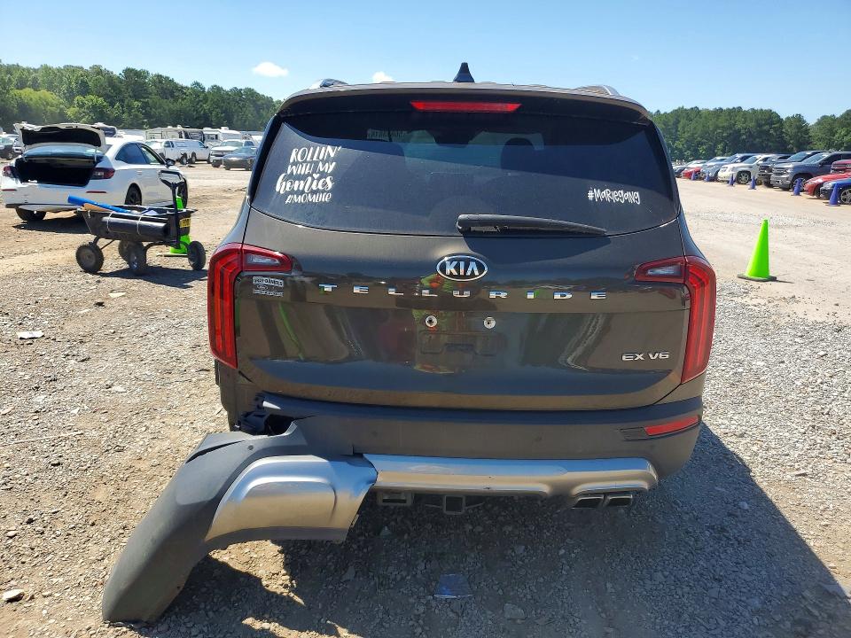 2020 Kia Telluride VIN 5XYP34HC3LG066634 COPART salvage auction — FRONT END, Ms - Certificate Of Title, sold $2,750 on 2026-07-24 (photo 6)