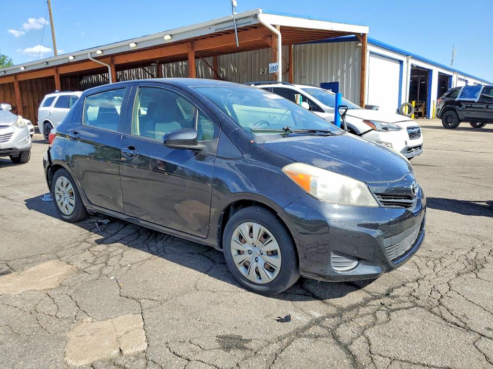 2013 Toyota Yaris VIN JTDKTUD34DD556841 COPART salvage auction — REAR END, Co - Public - Salvage Title, sold $1,600 on 2026-07-09 (photo 4)