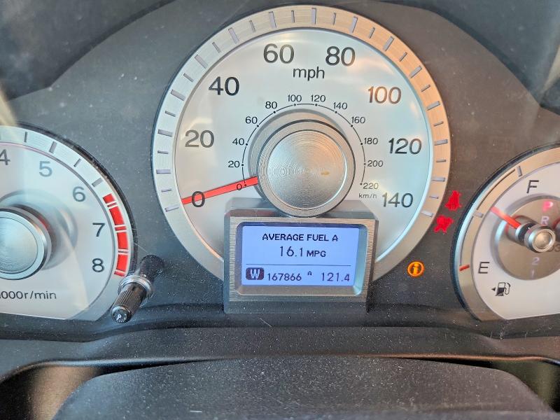 2009 Honda Pilot VIN 5FNYF38999B006352 COPART salvage auction — FRONT END, Nv - Salvage Title, sold $625 on 2026-07-02 (photo 9)