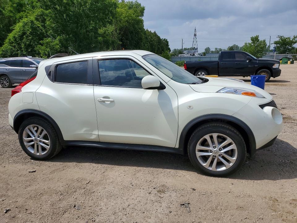 2012 Nissan Juke VIN JN8AF5MV5CT126643 COPART salvage auction — REAR END, On - Permit Salvage, sold $275 on 2026-07-28 (photo 4)