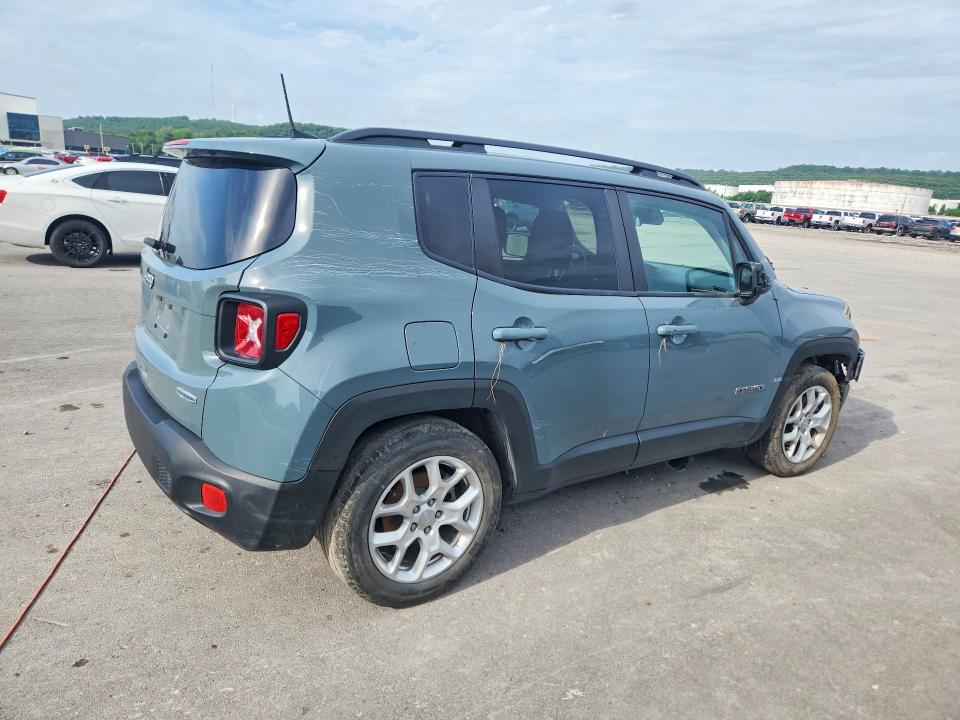 2018 Jeep Renegade VIN ZACCJABB9JPJ35579 COPART salvage auction — FRONT END, Ok - Cert Of Title-Salvage, sold $2,250 on 2026-08-07 (photo 3)