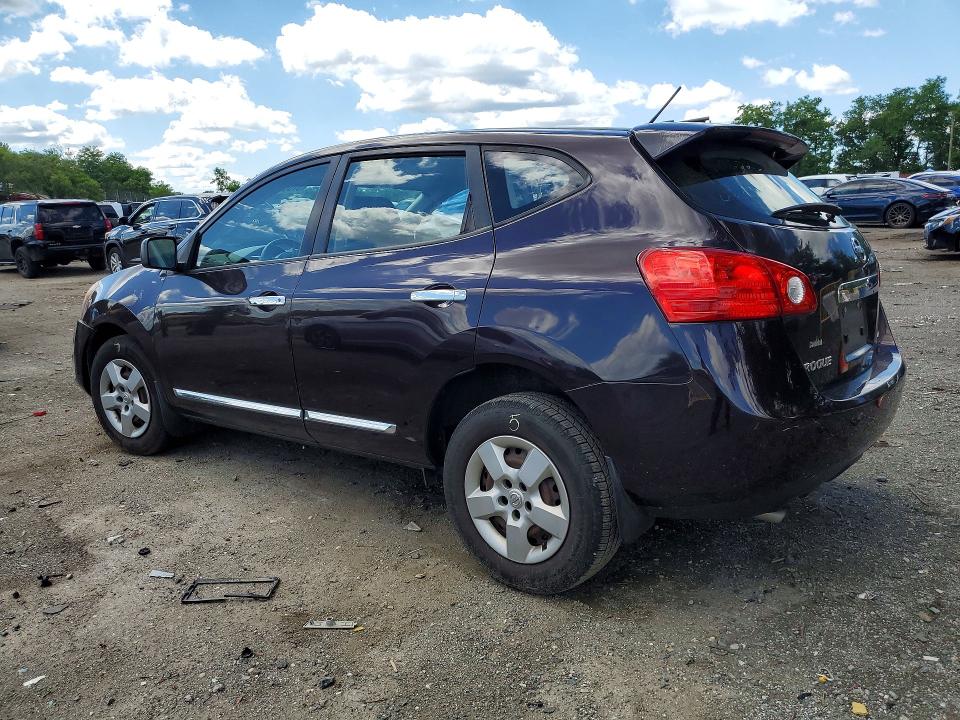 2013 Nissan Rogue VIN JN8AS5MV6DW610297 COPART salvage auction — FRONT END, Id - Salvage Certificate Of Title, sold $125 on 2026-07-30 (photo 2)