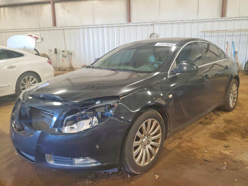 2011 Buick Regal VIN W04GN5EC9B1011764 COPART salvage auction — FRONT END, Mi - Certificate Of Title, sold $325 on 2026-07-31 (photo 1)