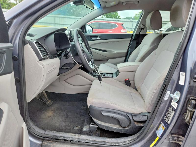 2019 Hyundai Tucson VIN KM8J23A47KU896029 COPART salvage auction — FRONT END, Tn - Salvage Certificate, sold $3,400 on 2026-07-27 (photo 7)