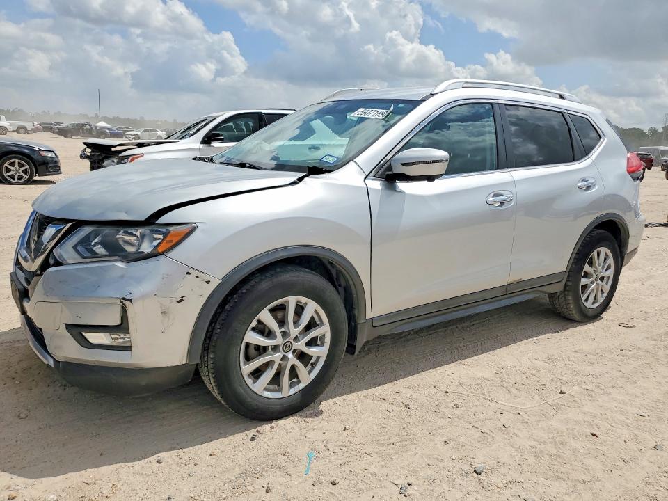 2017 Nissan Rogue VIN KNMAT2MT2HP550623 COPART salvage auction — FRONT END, Tx - Salvage Vehicle Title, sold $3,000 on 2026-07-10 (photo 1)