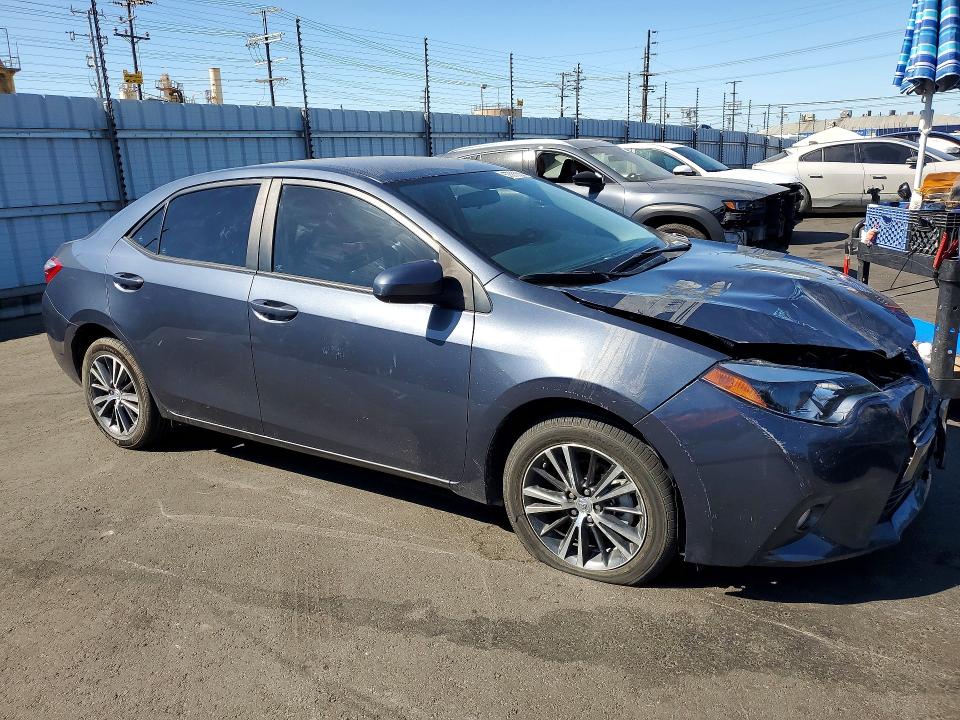 2016 Toyota Corolla VIN 5YFBURHE2GP433479 COPART salvage auction — FRONT END, Ca - Salvage Certificate, sold $4,900 on 2026-07-06 (photo 4)