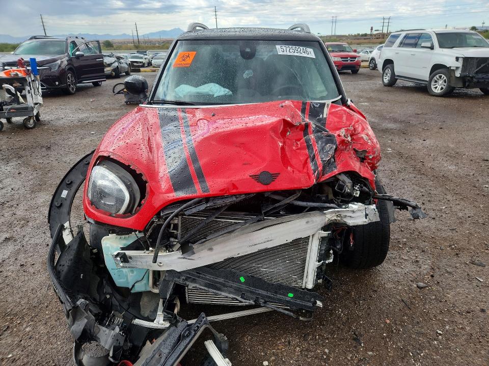 2023 Mini Cooper VIN WMZ53BR01P3P55355 COPART salvage auction — FRONT END, Az - Cert Of Title - Salvage, sold $750 on 2026-07-31 (photo 5)