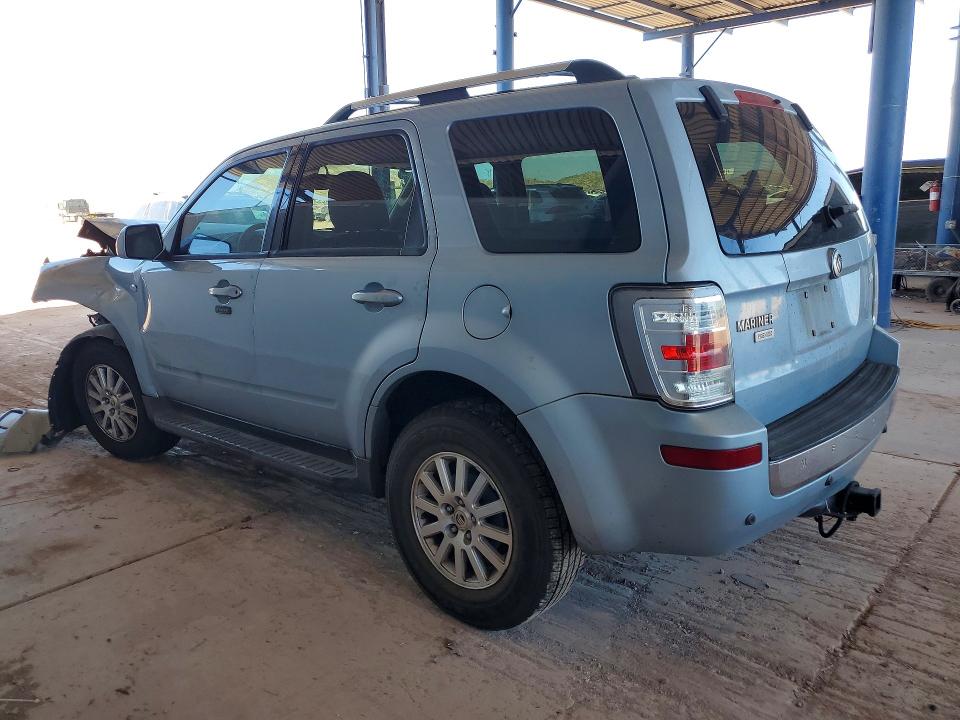 2009 Mercury Mariner VIN 4M2CU97G59KJ15942 COPART salvage auction — FRONT END, Az - Cert Of Title - Salvage, sold $175 on 2026-07-09 (photo 2)