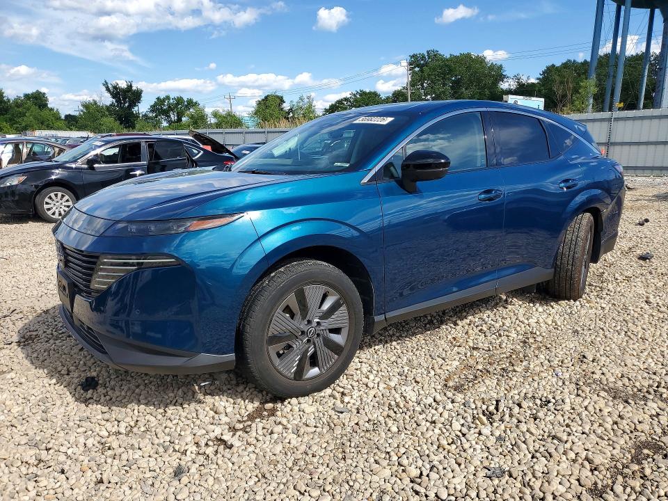 2025 Nissan Murano VIN 5N1AZ3CS1SC120671 COPART salvage auction — SIDE, Il - Salvage Certificate, sold $8,300 on 2026-07-29 (photo 1)