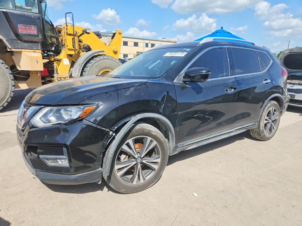 2018 Nissan Rogue VIN JN8AT2MT4JW453357 COPART salvage auction — FRONT END, Tx - Certificate Of Title (P), sold $1,300 on 2026-07-16 (photo 1)