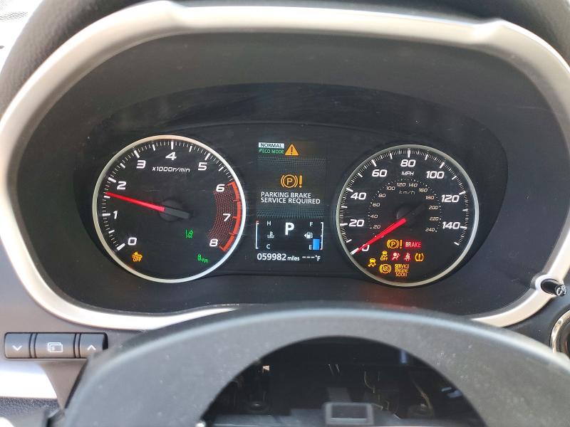 2022 Mitsubishi ECLIPSE VIN JA4ATWAA3NZ055254 COPART salvage auction — FRONT END, Pa - Certificate Of Salvage, sold $3,450 on 2026-07-24 (photo 9)