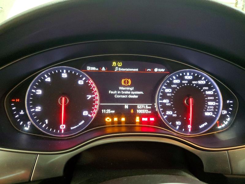 2015 Audi A6 VIN WAUGFAFC5FN034318 COPART salvage auction — FRONT END, Mn - Cert Of Title-Salvage, sold $250 on 2026-07-28 (photo 9)