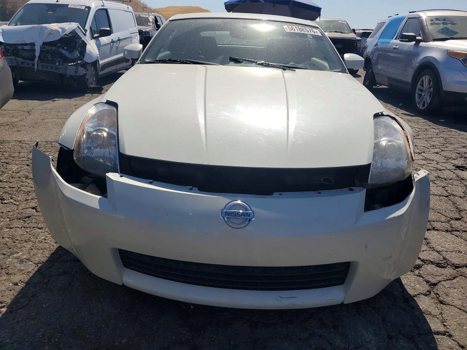 2003 Nissan 350z VIN JN1AZ34D63T105897 COPART salvage auction — FRONT END, CA - SALVAGE CERTIFICATE, sold $3,500 on 2026-07-16 (photo 5)